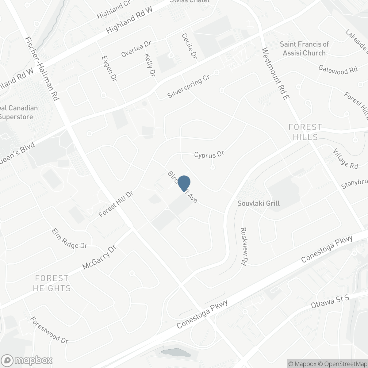 46 BIRCHCLIFF Avenue, Kitchener, Ontario N2M 4V6